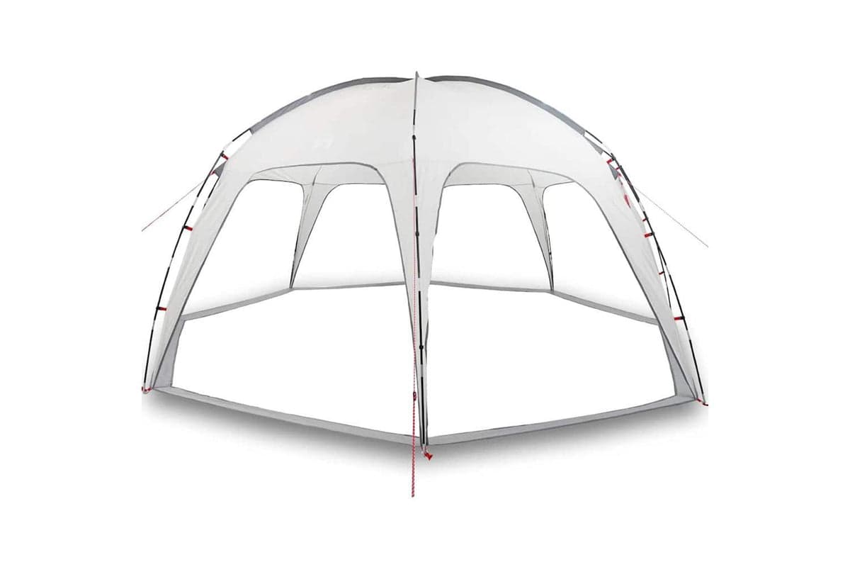 Vidaxl Party Tent Grey Waterproof