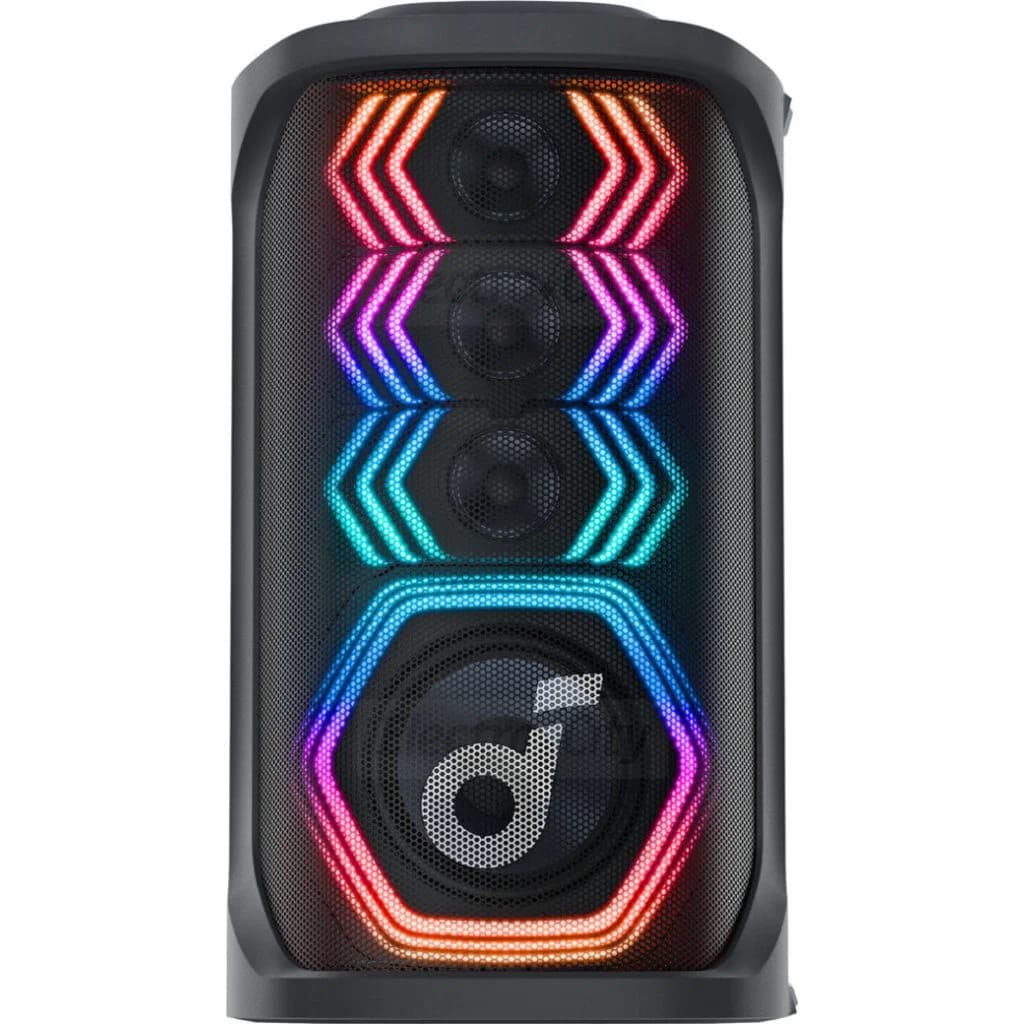 Anker Soundcore Rave 3S AI Party Speaker with Wireless Microphones | Black