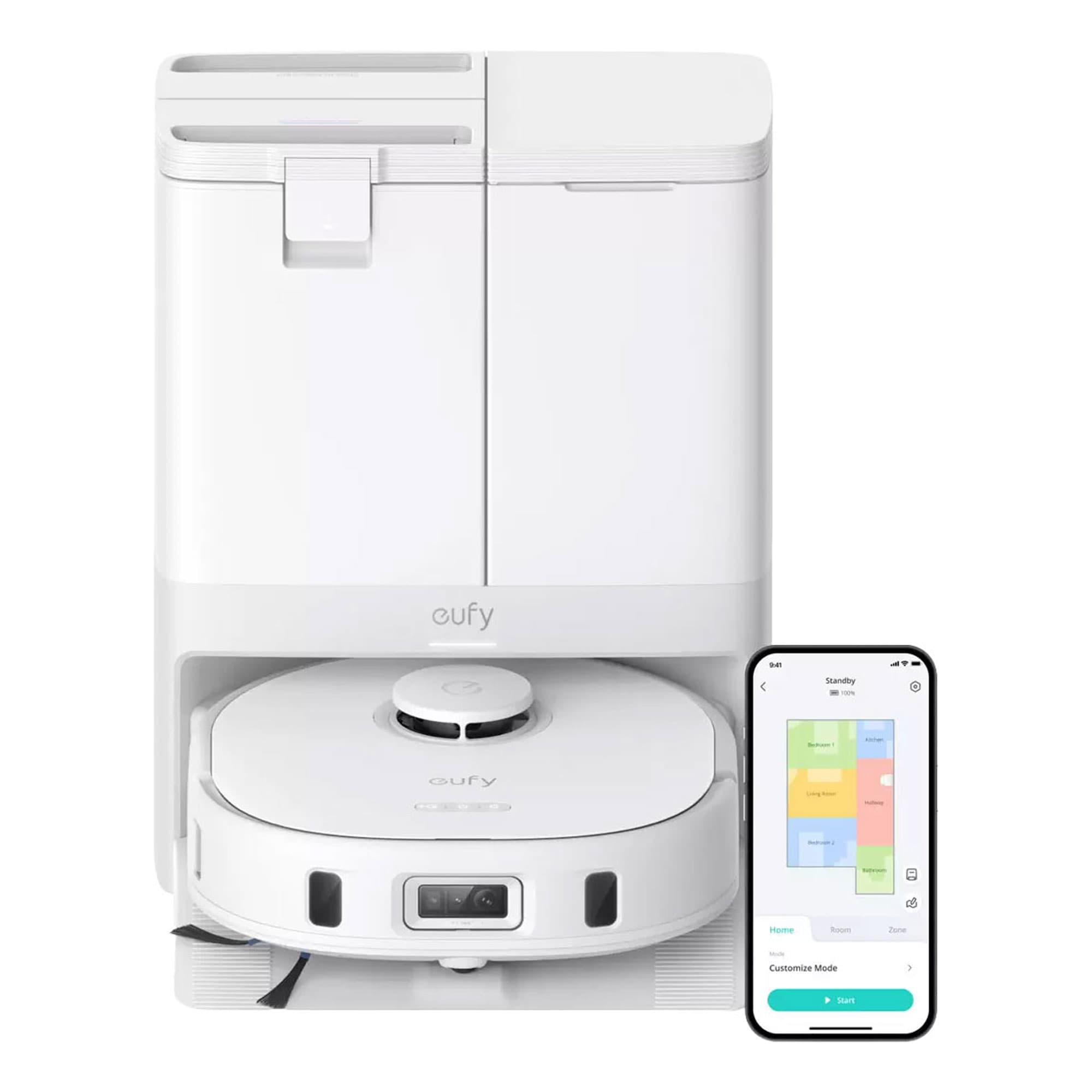 X10 Pro Omni Robot Vacuum White Ultimate Bundle