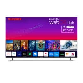 Telefunken N21UHDW75, 75" Smart TV 4k Webos Frameless