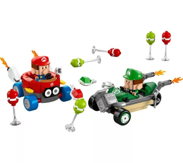 LEGO Super Mario 72034 Mario Kart - Baby Mario vs. Baby Luigi Set