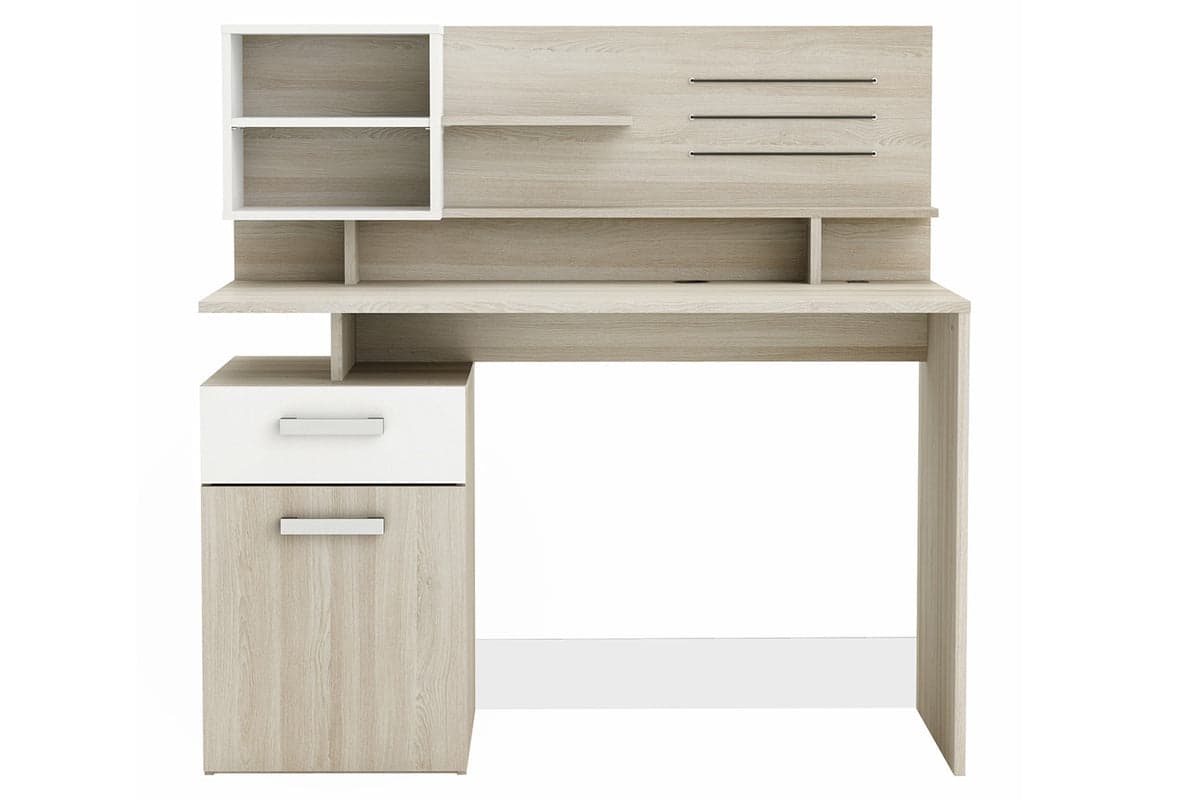 Blokty Malicia Desk | 1 Drawer | Oak Effect
