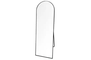 Modena Floor Standing Mirror | Black | 50 x 160 cm