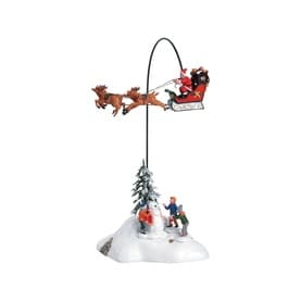 Santa Claus Is Coming To Town Christmas Figurine