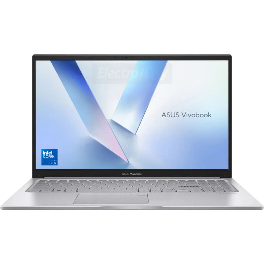 ASUS Vivobook 15 15.6 Inch Full HD Laptop | Intel Core 5, 16GB RAM, 512GB SSD | Silver