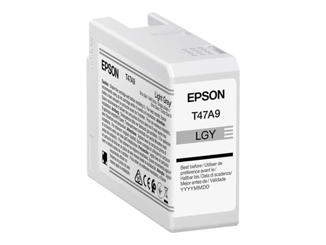 EPSON - T47A9 - light grey - original - ink cartridge