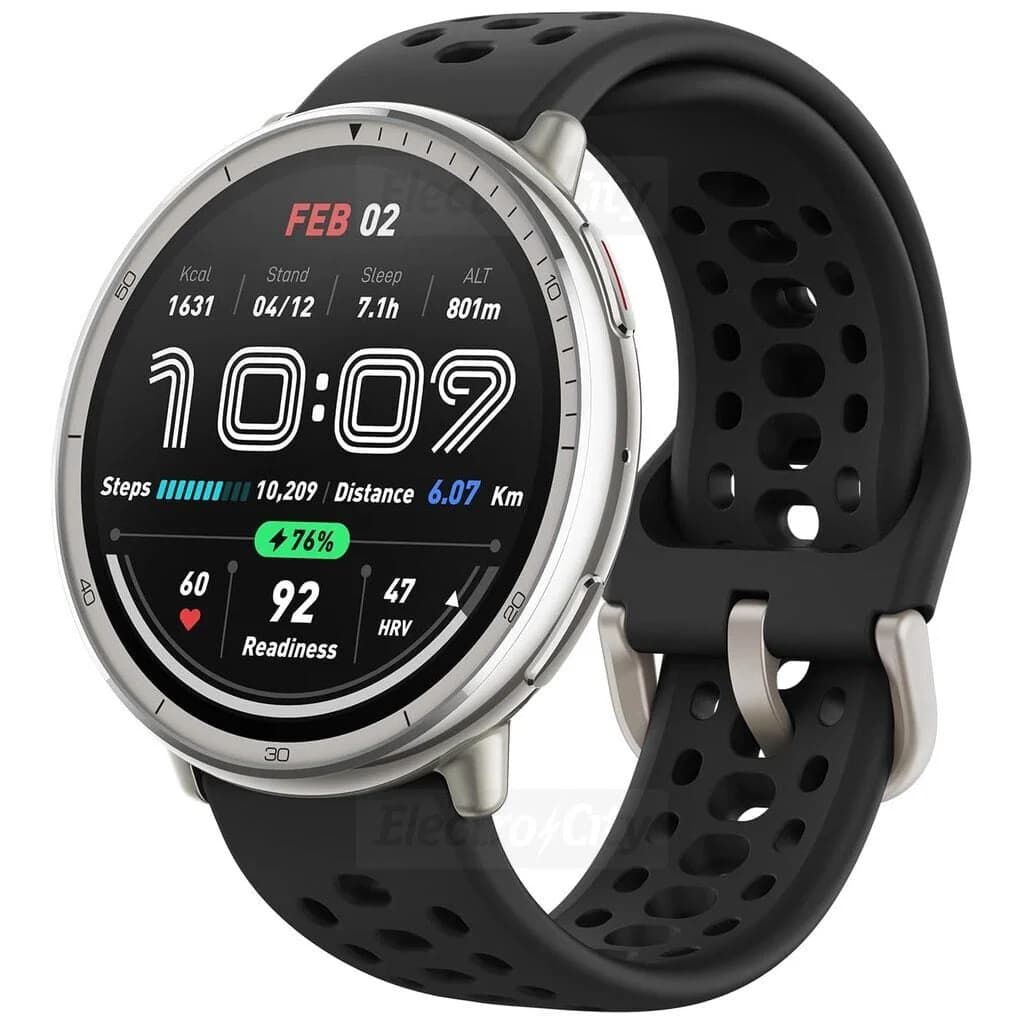 Amazfit Active 2 44mm Smartwatch | Stainless Steel