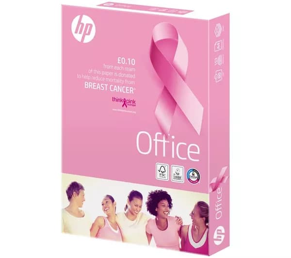 HP Home & Office Pink Ream A4 Paper - 500 Sheets