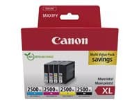 CANON - PGI-2500XL BK/C/M/Y Multipack - 4-pack - XL - black, yellow, cyan, magenta - original - ink tank