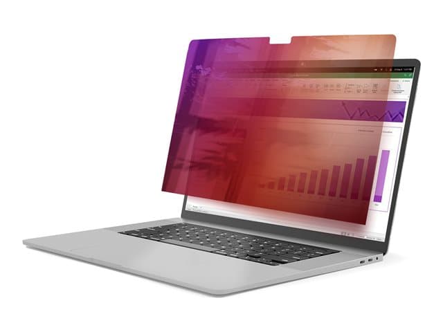 Startech 16-inch MacBook Pro 21/23 Privacy Screen, Gold Filter w/Enhanced Privacy, Computer Security Shield, Double-Sided Screen Protector, +/- 30 Deg