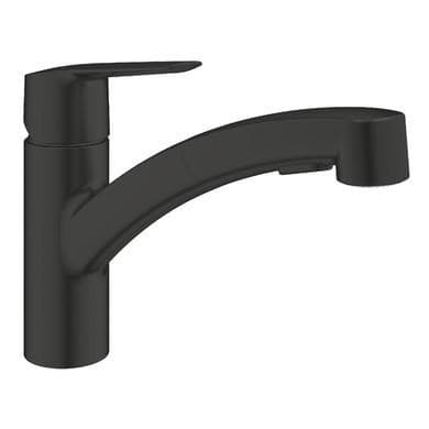Grohe Start Single Lever Kitchen Mixer Tap - Matt Black