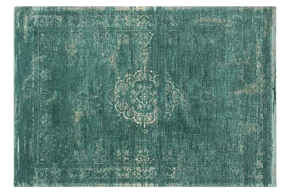Louis De Poortere | Medallion Eco Rug | Jade | 140 x 200 cm
