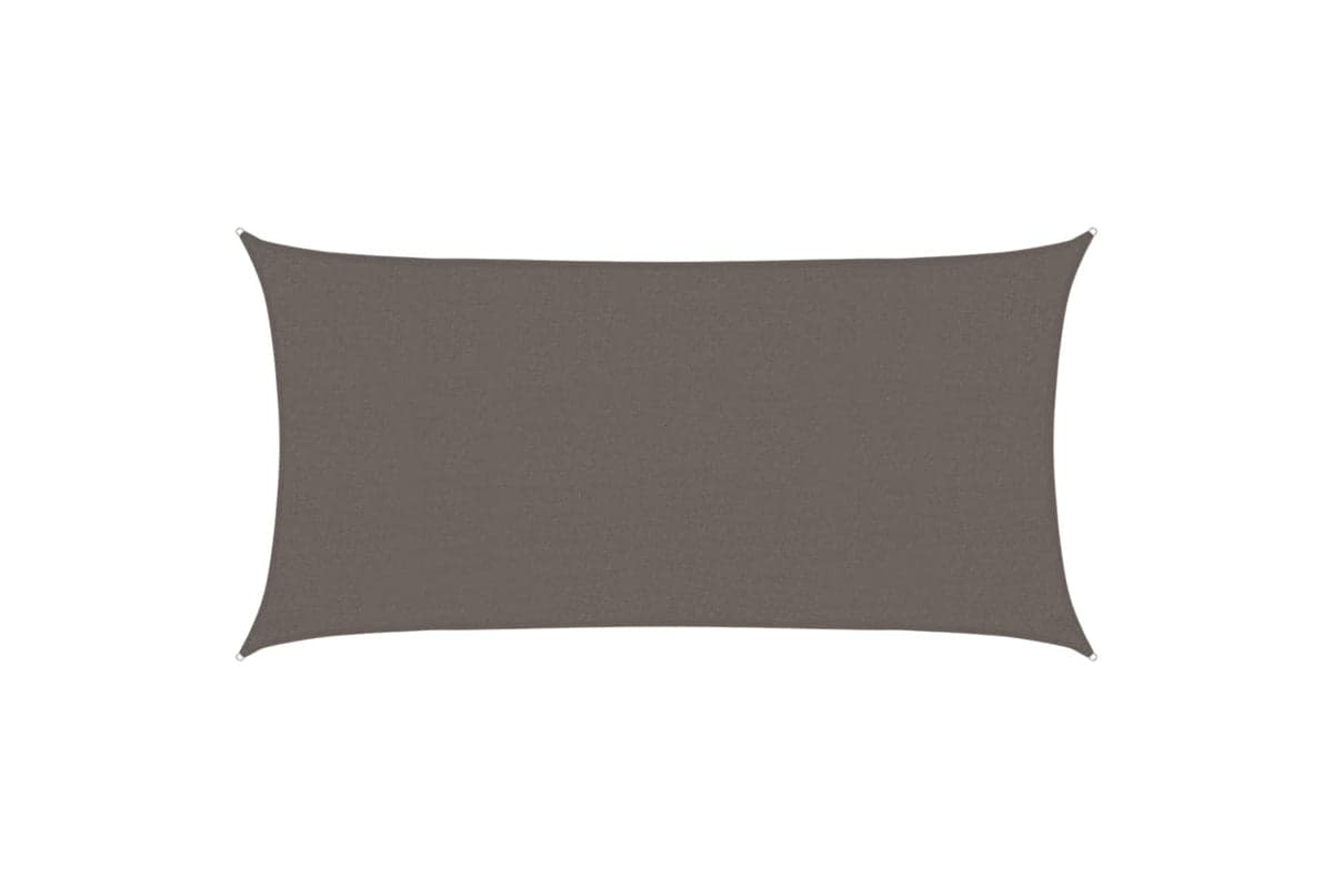 vidaXL 42278 Sunshade Sail Hdpe Rectangular 2x4 M Anthracite