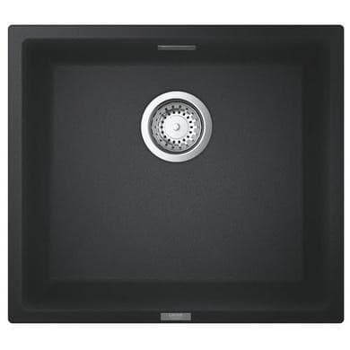 Grohe K700U Single bowl Undermount Black Composite  Kitchen Sink
