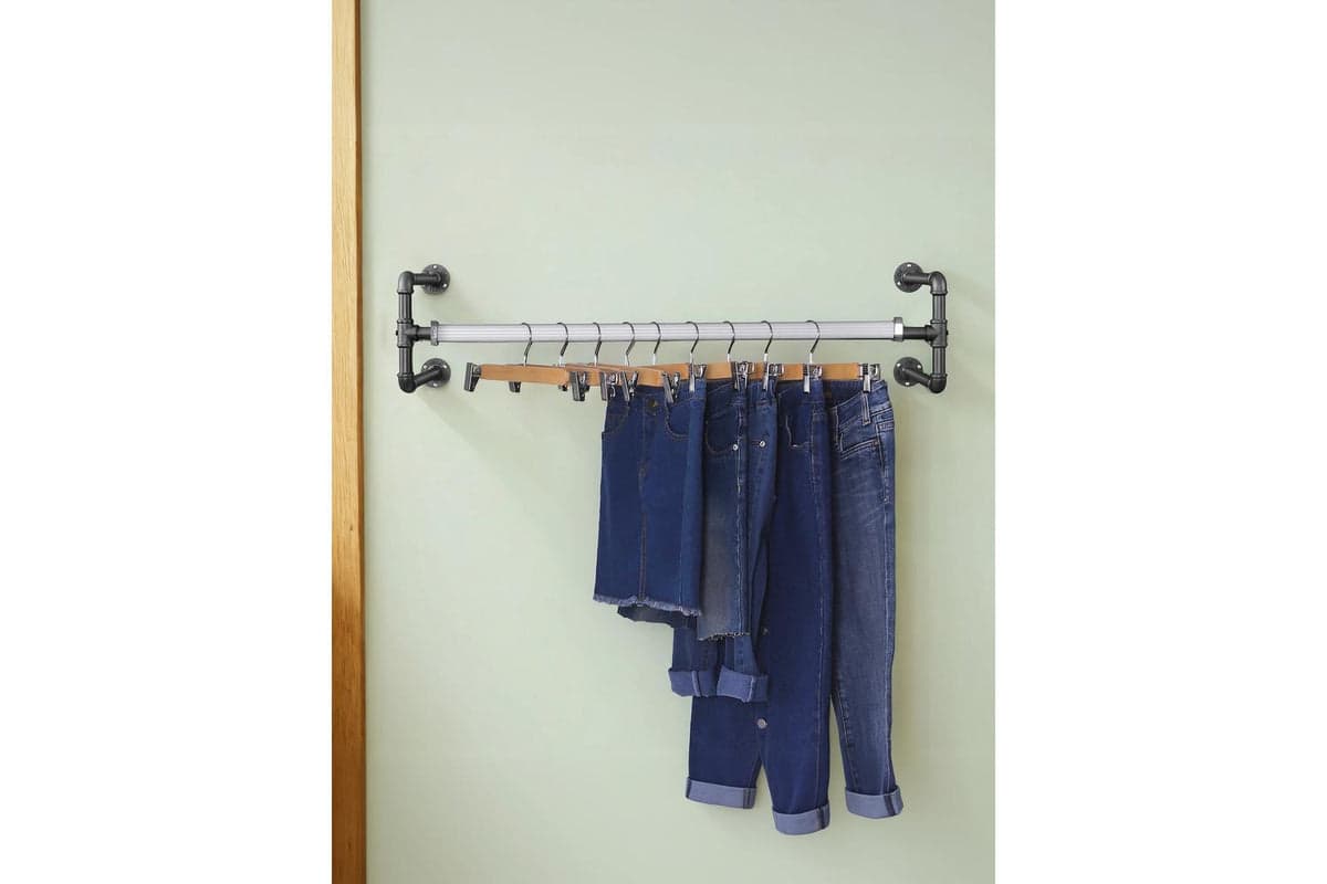 Songmics Wooden Hanger | Clothes Hanger | Natural Wood | Standard Size