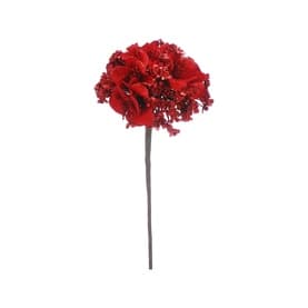 Flower Ball Christmas Stem