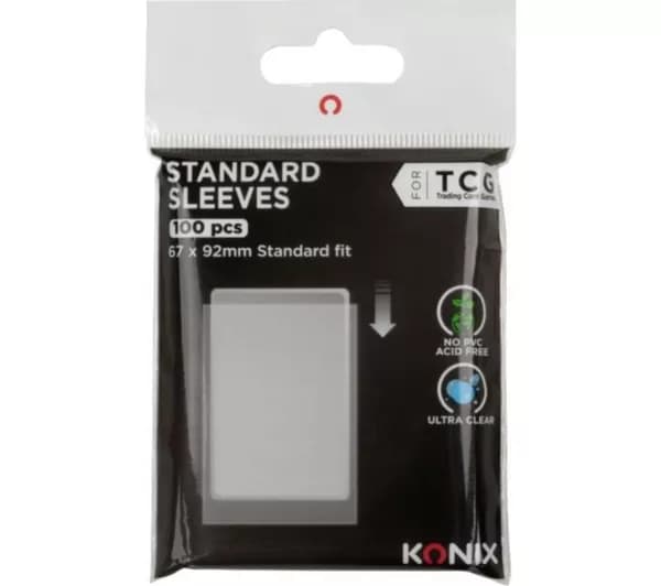 KONIX TGC Standard Sleeves - Pack of 100