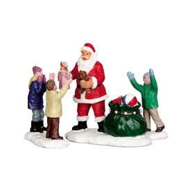 It's Santa! Figurines Set of Three