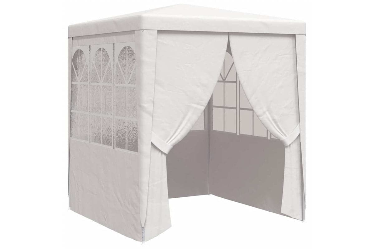 Vidaxl 48516 Professional Party Tent With Side Walls 2x2 M White