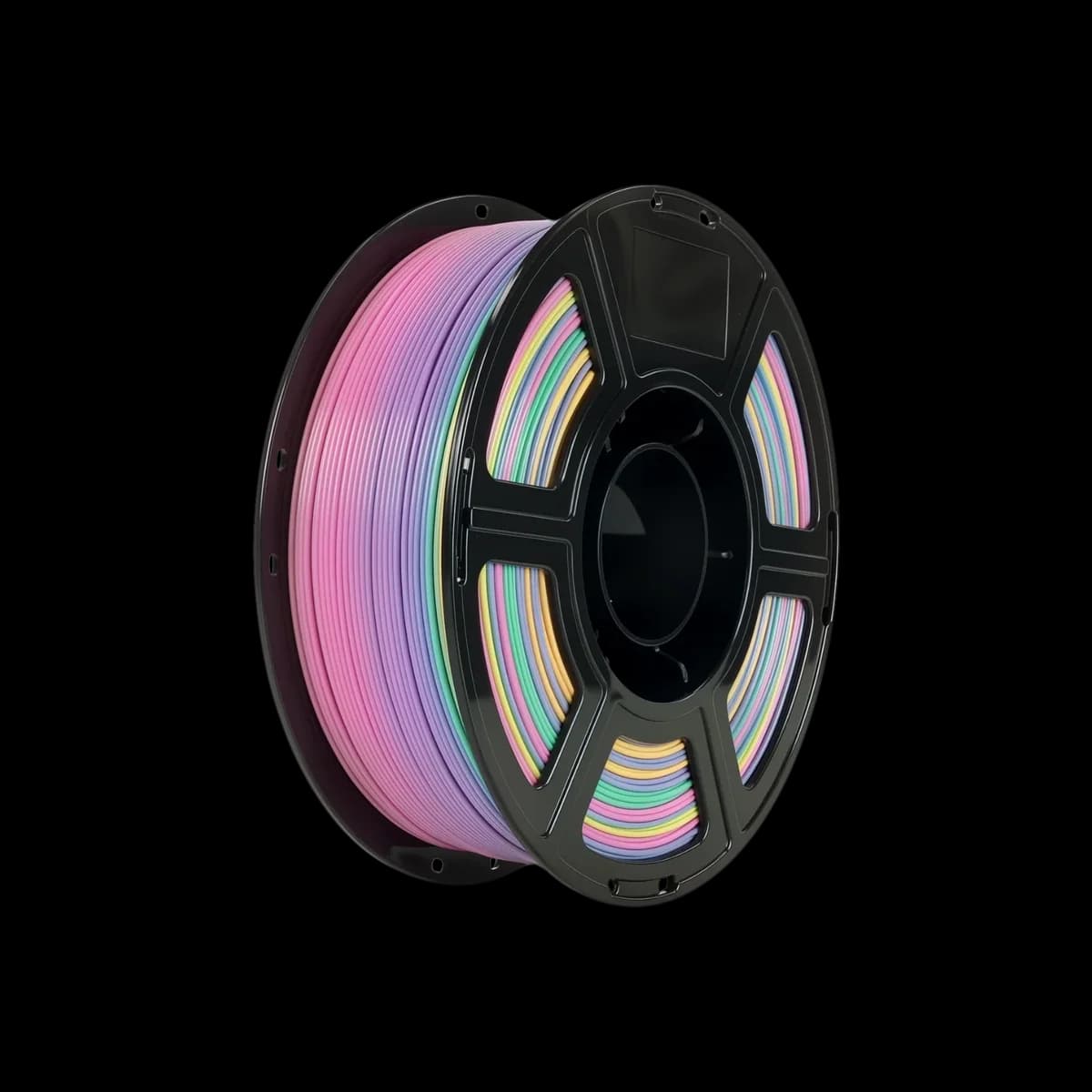Flashforge HS PLA Rainbow 3D Printing Filament 1.75mm 1kg - Rainbow Candy | 90011602001