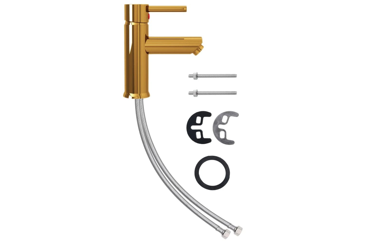 vidaXL Bathroom Basin Faucet