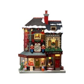 The Christmas Shoppe LED Building 28cm