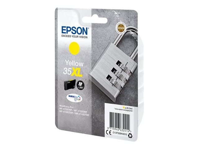 EPSON - 35XL - XL - yellow - original - ink cartridge