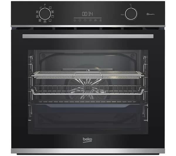 BEKO AeroPerfect BBIMA13501WXP Electric Pyrolytic Single Smart Oven - Stainless Steel