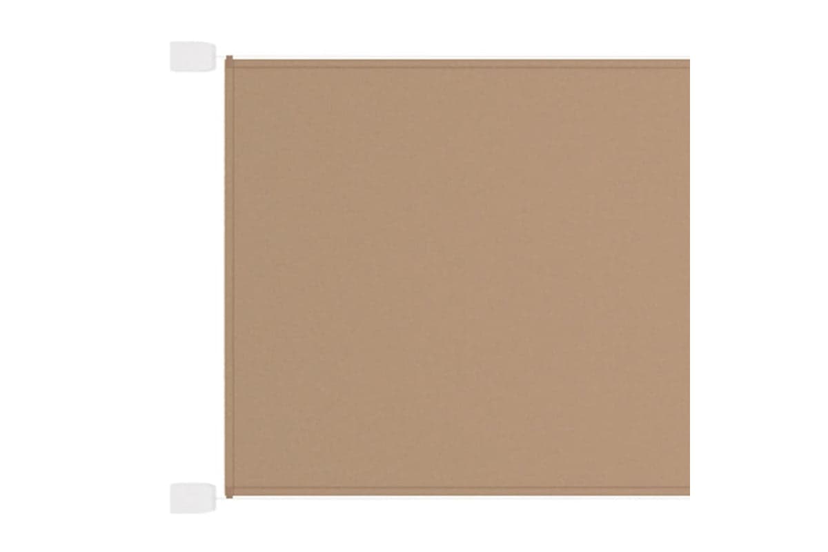 vidaXL 148411 Vertical Awning Taupe 140x420cm Oxford Fabric