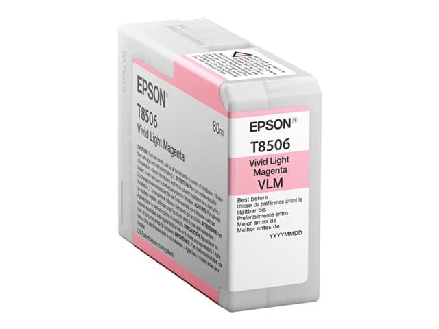 EPSON - T8506 - vivid light magenta - original - ink cartridge