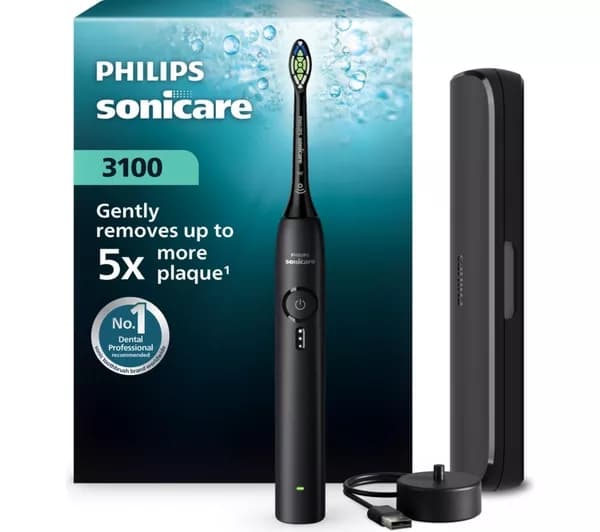 PHILIPS Sonicare 3100 HX4033/32 Electric Toothbrush - Black