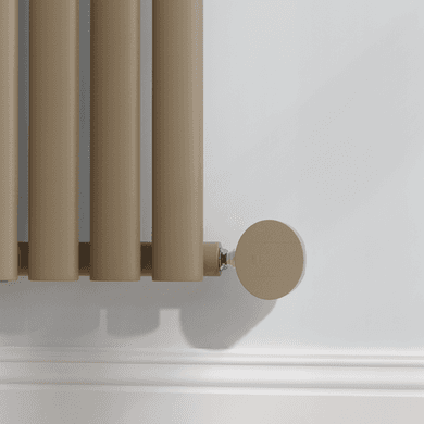 Beige Grey Finish Control Panel Cover for Designer Radiator Heating Elements