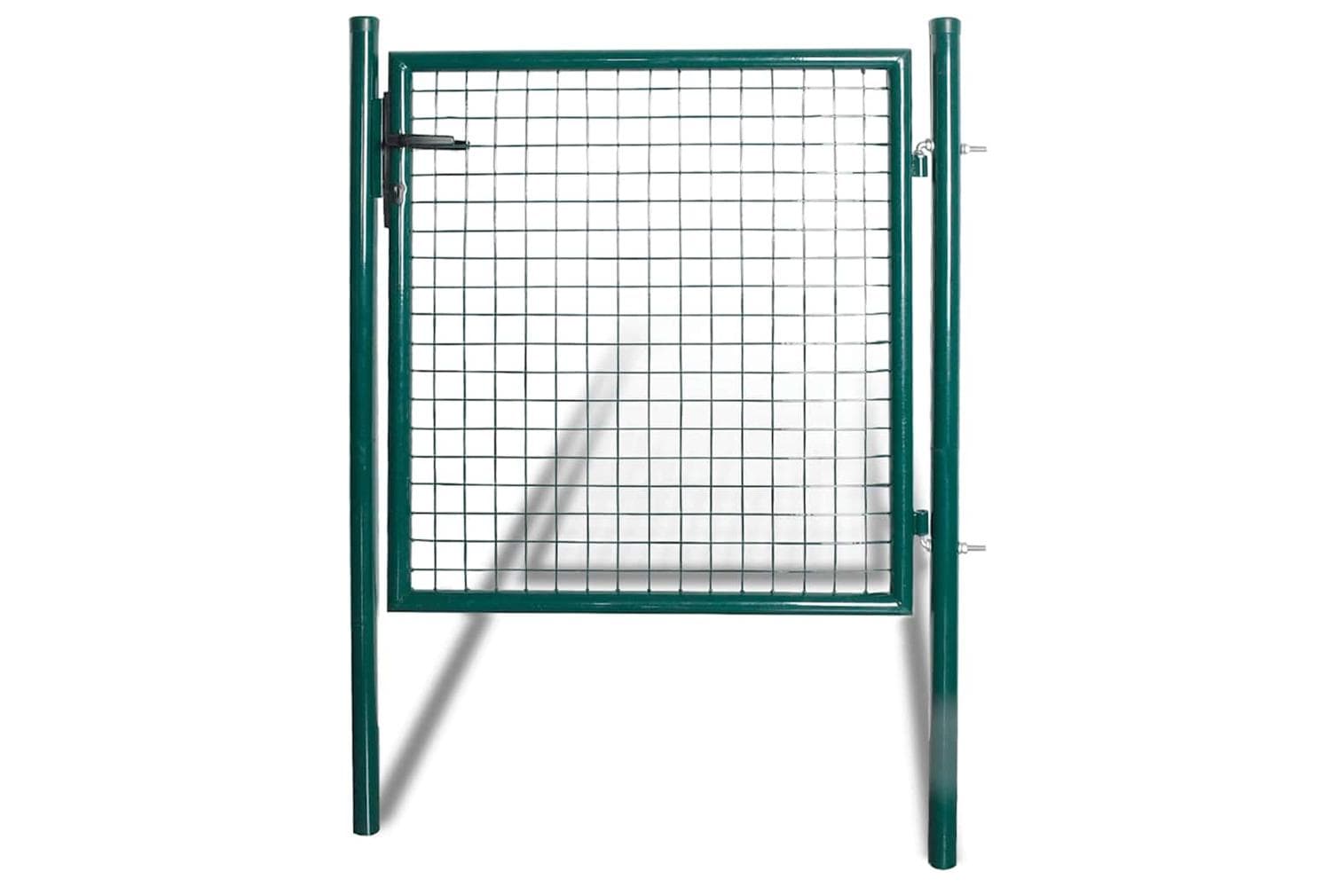 Vidaxl 142030 Single Door Fence Gate Powder-coated Steel