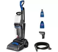 BISSELL Powerwash Hydrosteam 4199E Upright Carpet Cleaner - Black & Cobalt Blue