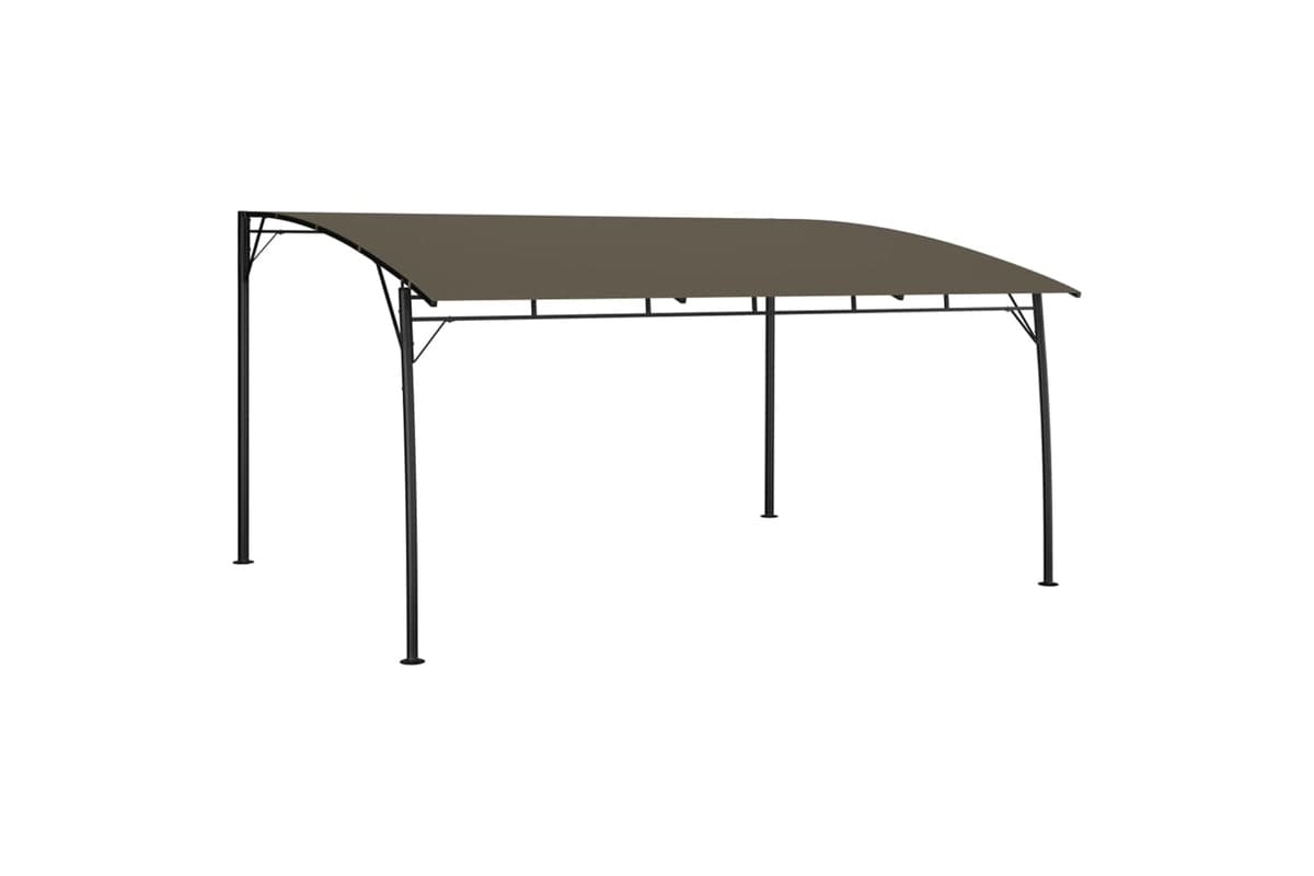 Vidaxl 312255 Garden Sunshade Awning 4x3x2.55 M Taupe