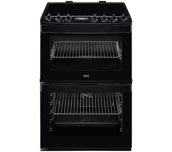 AEG 6000 SteamBake CIB6743ACB 60 cm Electric Induction Cooker - Black