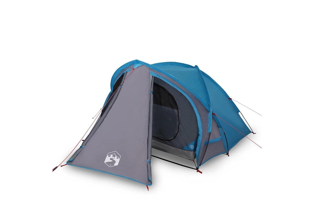 Vidaxl Camping Tent Dome 2-person Blue Waterproof