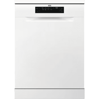 AEG 7000 GlassCare Freestanding Dishwasher - White B-rated
