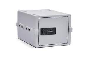 Lockabox Miniâ„¢ Opal White | Small Lockable Storage Box | 3 Litre Combination Lock Box For Food, Medicine & Home Safety
