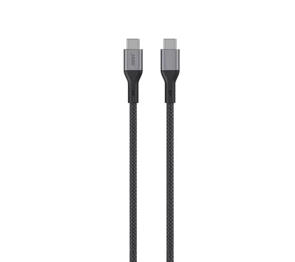 GOJI 240 W USB Type-C to USB Type-C Cable - 2 m, Black