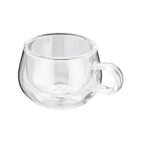 Double-Walled Espresso Glass Two-Piece Set