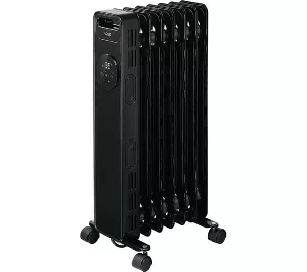 LOGIK L15DOR22 Portable Oil-Filled Radiator - Black