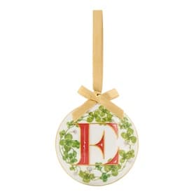 Enamel Letter E Decoration