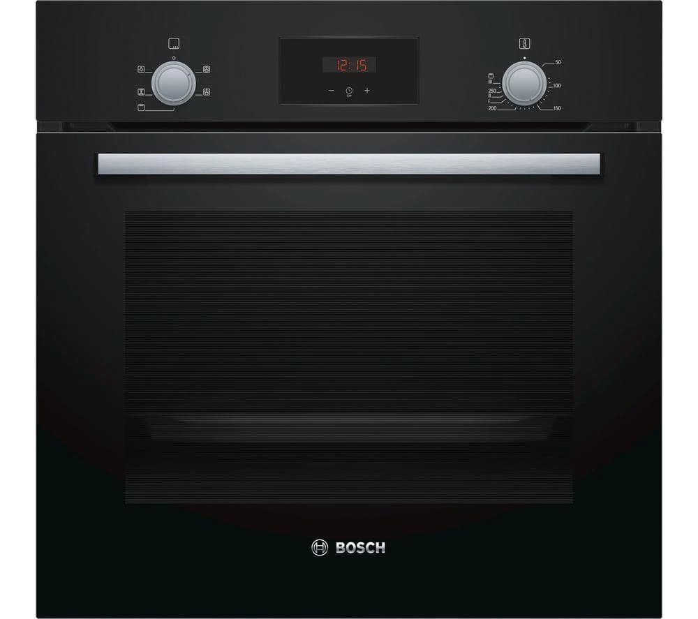 Bosch HHF113BA0B Serie 2 Black 60 Cm Built-in Oven – Black