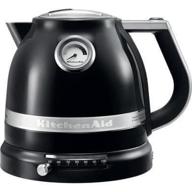 KitchenAid Artisan 1.5L Variable-Temperature Electric Kettle – Onyx Black Elegant Countertop Piece