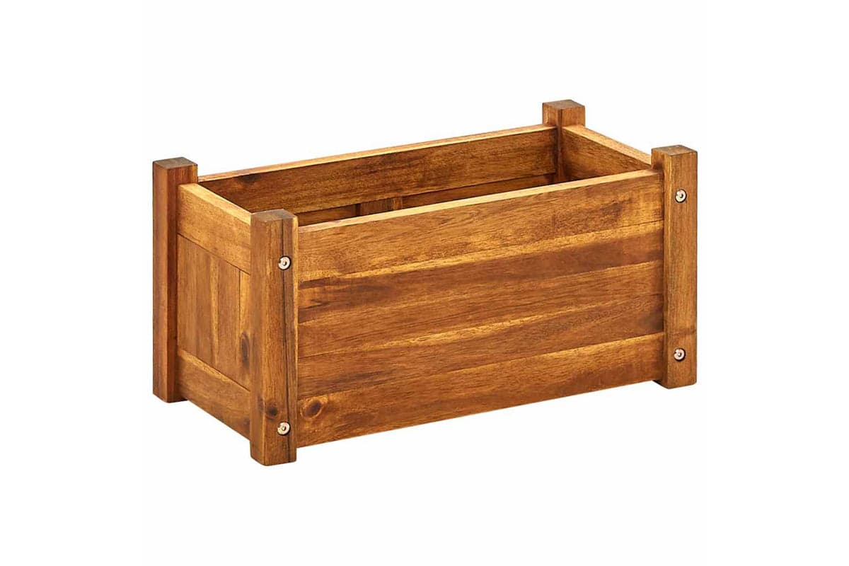 vidaXL 42565 Garden Raised Bed Acacia Wood 50x25x25cm