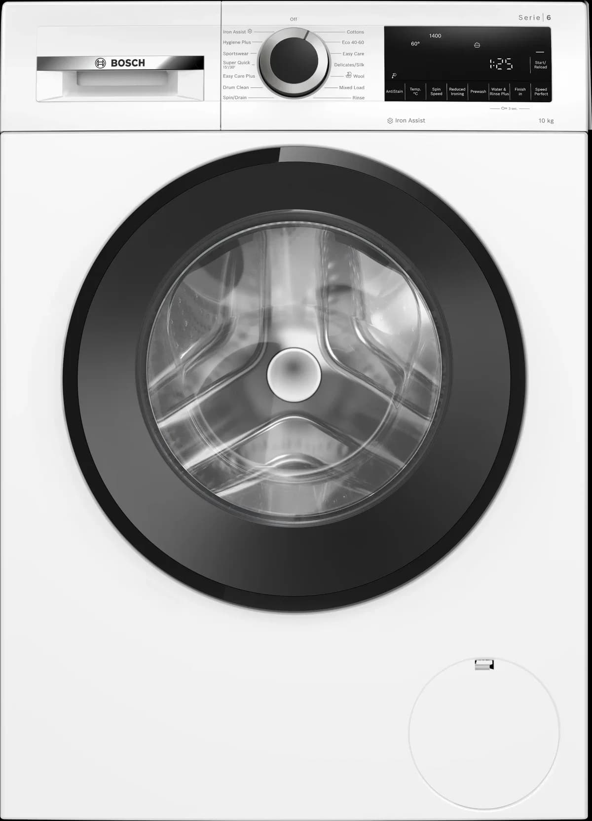 Bosch Series 6 Freestanding 10kg Washing Machine - White | WGG254Z1GB