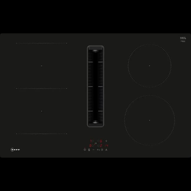 Neff N 50 Induction hob With Integrated Ventilation System - Black | V58NBS1LO