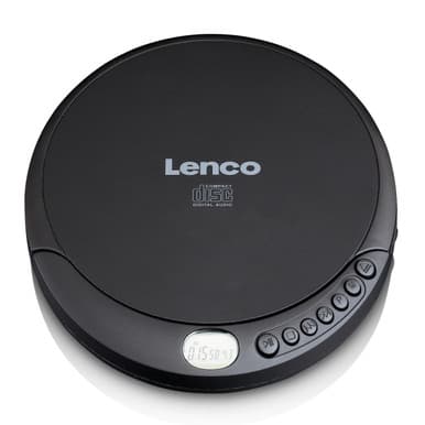 LENCO CD-010 Portable CD player with Charging Function - Black | CD-010