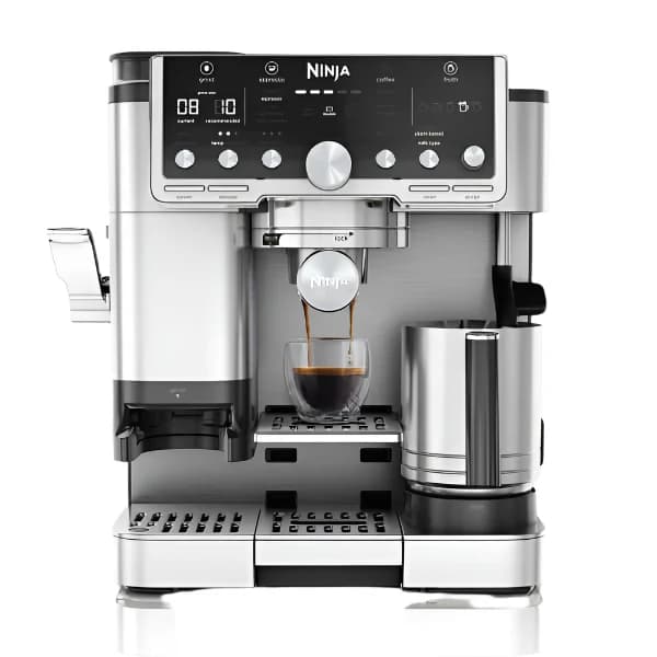 Ninja Luxe Café Pro Coffee Machine - Black & Stainless Steel | ES701UK